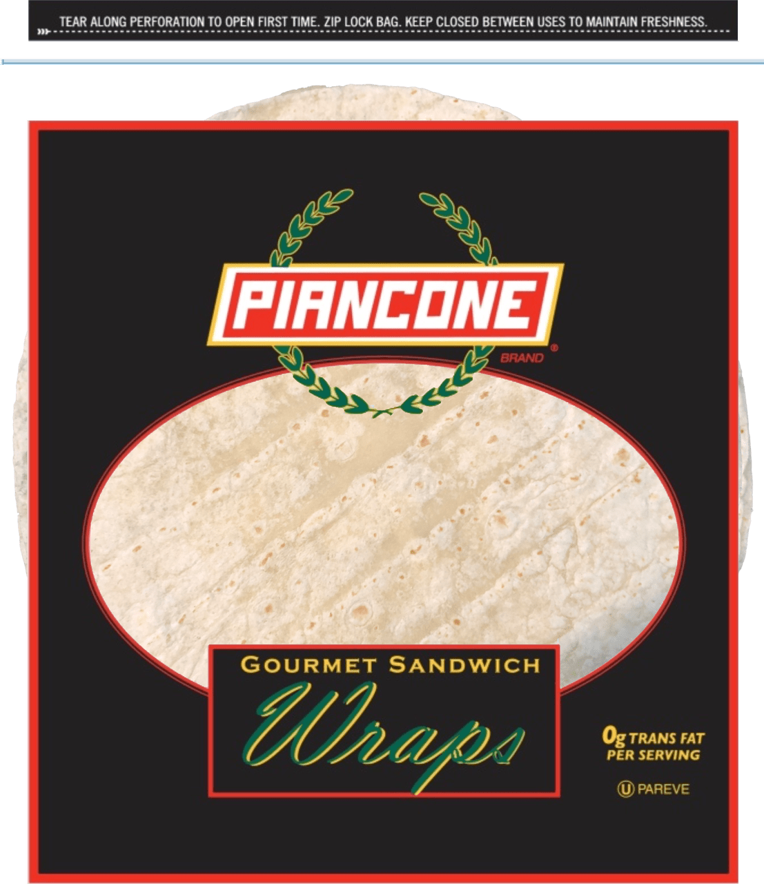 Piancone Plain wraps 12"