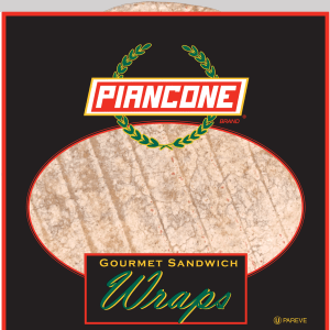 Piancone Whole Wheat 12" Wraps